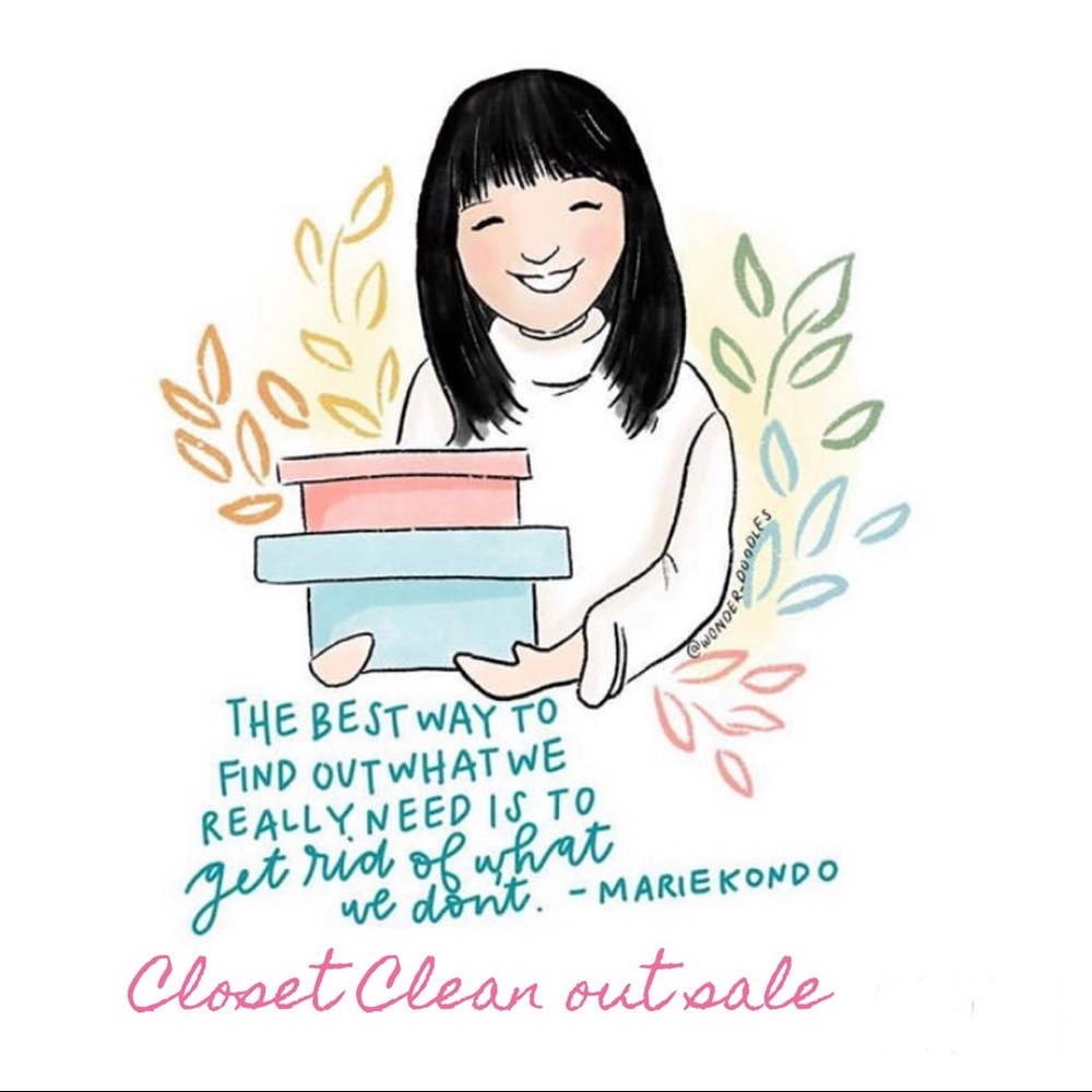 Closet Clean Out Sale!